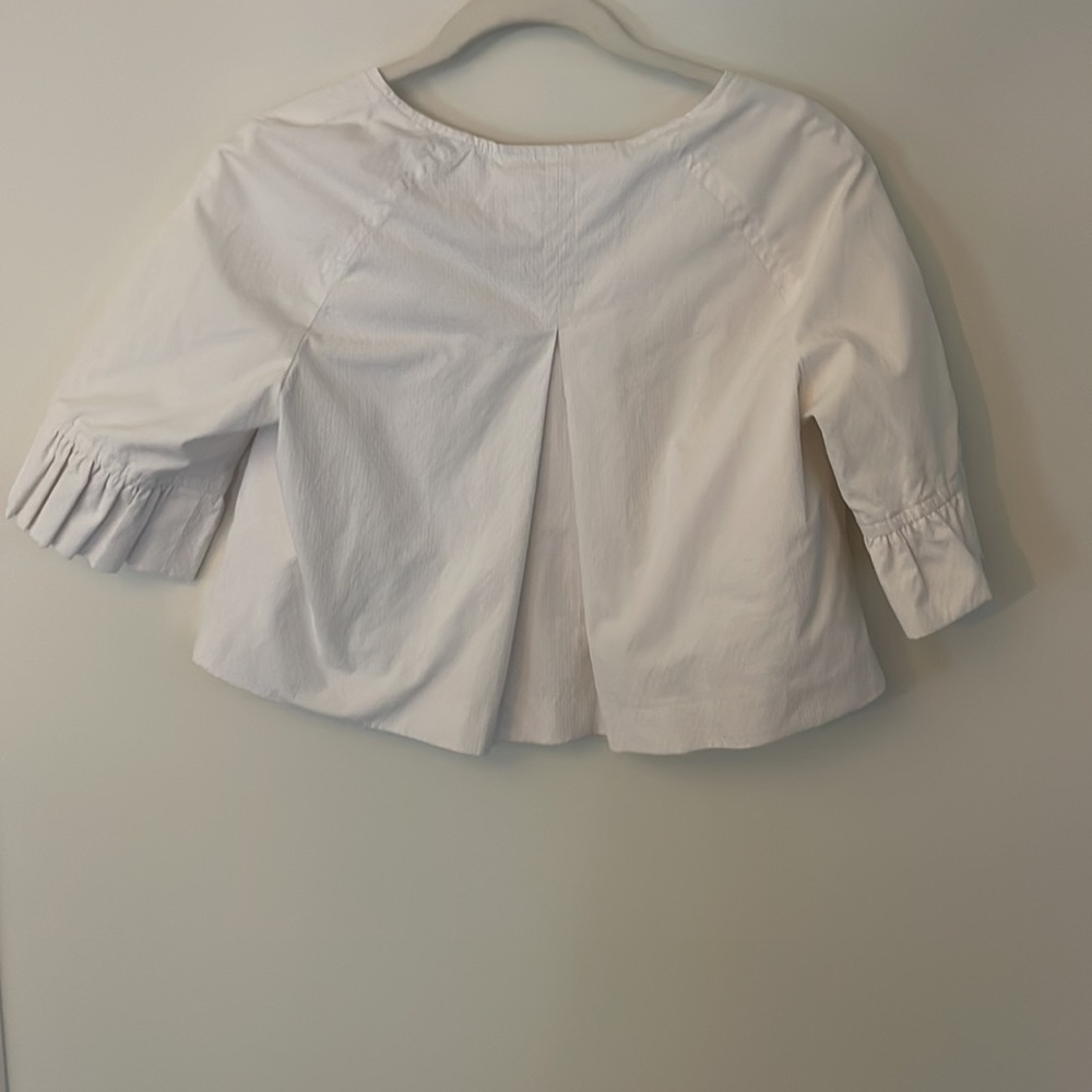 Crop white jacket - Picture 4 of 5